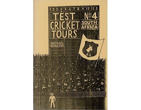 TEST CRICKET TOURS: NO. 4 - SOUTH AFRICA