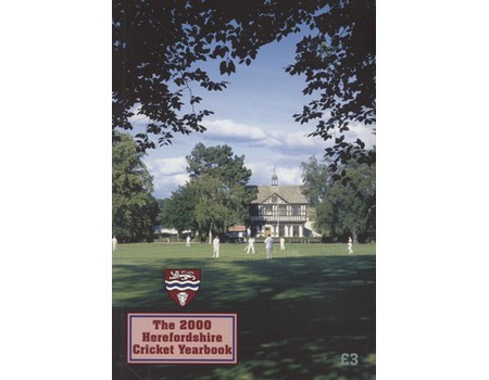 HEREFORDSHIRE CRICKET YEARBOOK 2000