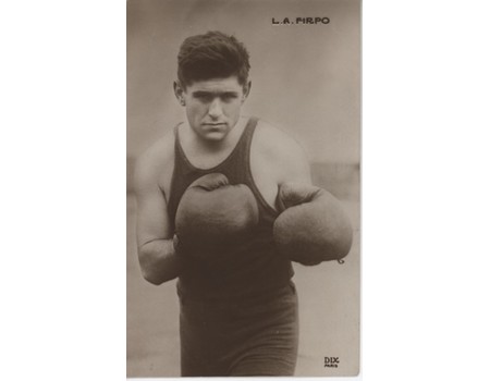 LUIS ANGEL FIRPO (ARGENTINA) BOXING POSTCARD