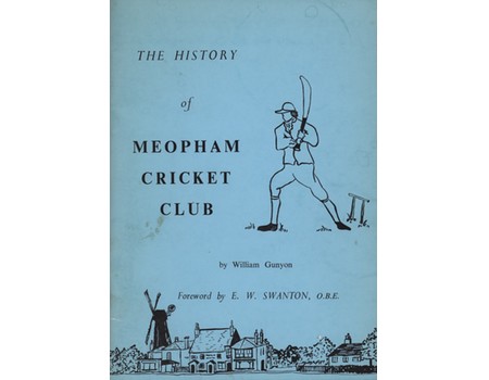 THE HISTORY OF MEOPHAM CRICKET CLUB