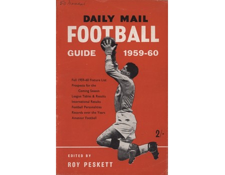 DAILY MAIL FOOTBALL GUIDE 1959-60