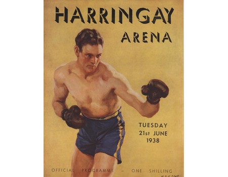 EDDIE PHILLIPS V BEN FOORD 1938 BOXING PROGRAMME