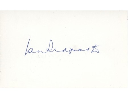 IAN REDPATH (AUSTRALIA) CRICKET AUTOGRAPH