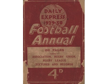 DAILY EXPRESS FOOTBALL ANNUAL 1929-30