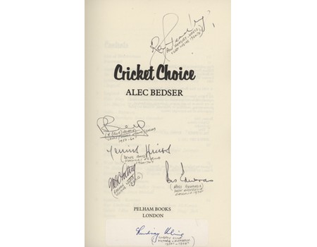 CRICKET CHOICE (MULTI SIGNED)