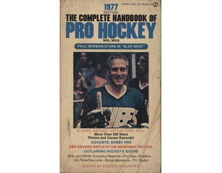 THE COMPLETE HANDBOOK OF PRO HOCKEY - 1977