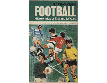 FOOTBALL HISTORY MAP OF ENGLAND & WALES