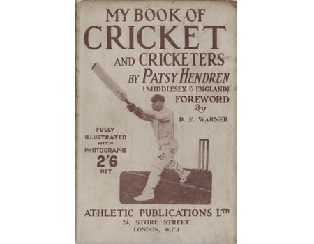 MY BOOK OF CRICKET AND CRICKETERS