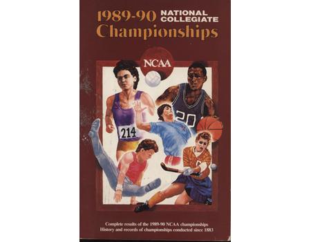 NATIONAL COLLEGIATE CHAMPIONSHIPS 1989-90