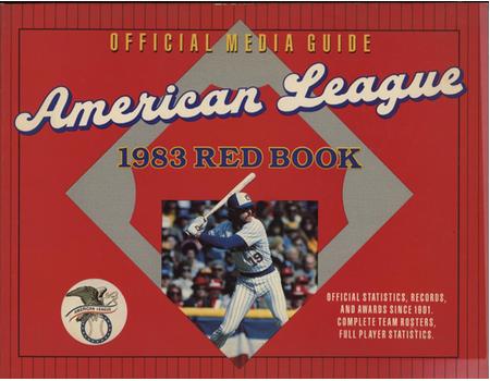 1983 AMERICAN LEAGUE RED BOOK