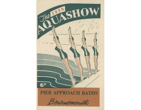 THE AQUASHOW OF 1959 (BOURNEMOUTH) OFFICIAL PROGRAMME