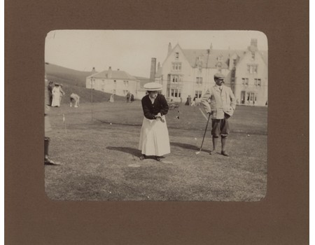 GOLF AND TENNIS PHOTOGRAPH ALBUM (AVIEMORE & BEDFORD) 1907-08