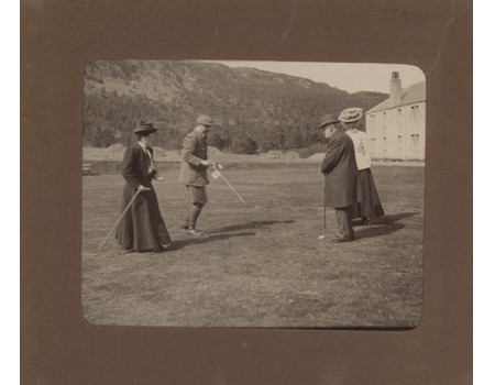 GOLF AND TENNIS PHOTOGRAPH ALBUM (AVIEMORE & BEDFORD) 1907-08