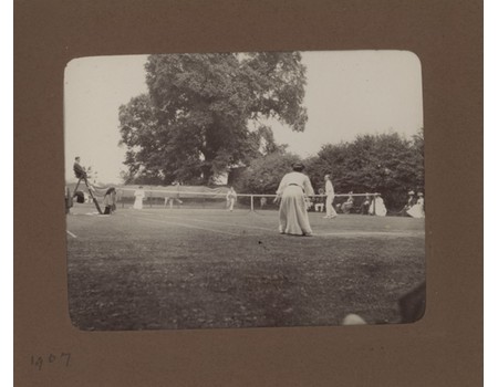 GOLF AND TENNIS PHOTOGRAPH ALBUM (AVIEMORE & BEDFORD) 1907-08