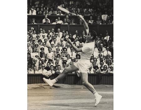 MANUEL SANTANA 1966 (WIMBLEDON FINAL) TENNIS PHOTOGRAPH