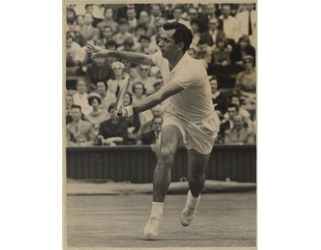 MERVYN ROSE 1958 (WIMBLEDON SEMI FINAL) TENNIS PHOTOGRAPH