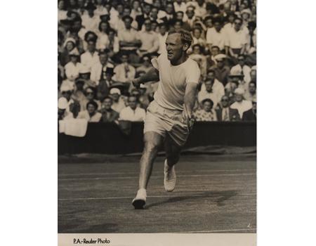 JOHN BROMWICH 1949 (WIMBLEDON QUARTER FINAL) TENNIS PHOTOGRAPH