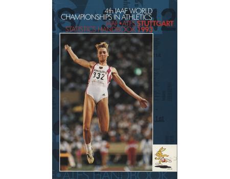 4TH IAAF WORLD CHAMPIONSHIPS IN ATHLETICS - IAAF STATISTICS HANDBOOK STUTTGART 1993