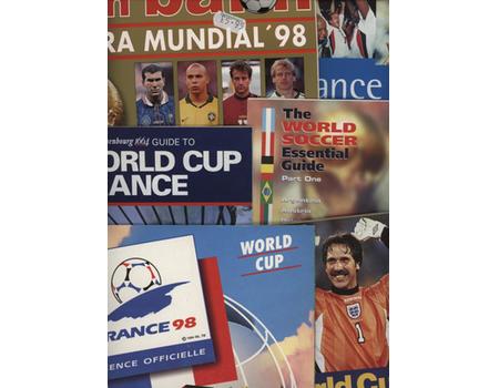 WORLD CUP 1998 - COLLECTION OF MAGAZINES AND SUPPLEMENTS (13 ITEMS)