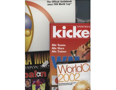 WORLD CUP 2002 - COLLECTION OF MAGAZINES AND SUPPLEMENTS (6 ITEMS)