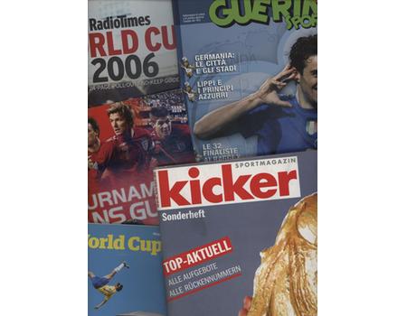 WORLD CUP 2006 - COLLECTION OF MAGAZINES AND SUPPLEMENTS (13 ITEMS)