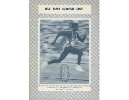 ALL TIME WORLD LIST (1996 EDITION)