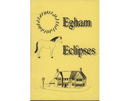 EGHAM ECLIPSES - A BRIEF HISTORY OF THE SOLAR EVENT VISIBLE FROM EGHAM, THE RACEHORSE AND THE PUBLIC HOUSE