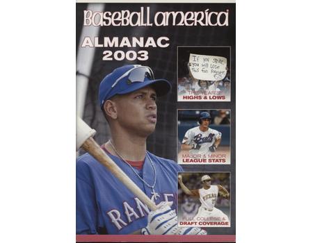 BASEBALL AMERICA 2003 ALMANAC