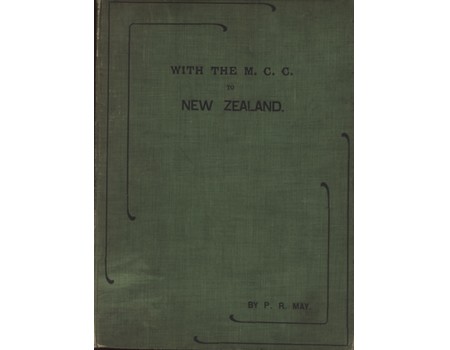 WITH THE M.C.C. TO NEW ZEALAND