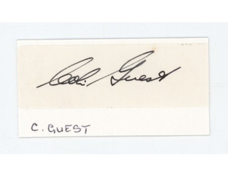 COLIN GUEST (AUSTRALIA) CRICKET AUTOGRAPH