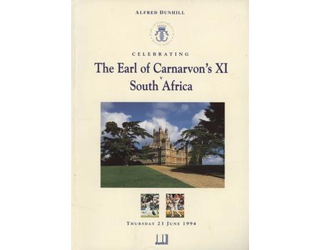 THE EARL OF CARNARVON