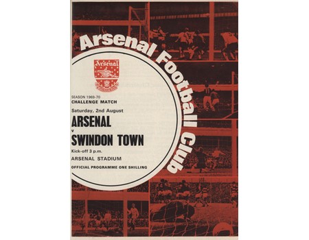 ARSENAL 1969-70 BOUND SET OF HOME FOOTBALL PROGRAMMES