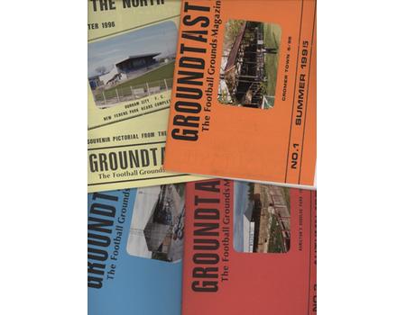 GROUNDTASTIC - THE FOOTBALL GROUNDS MAGAZINE, NOS.1-101 PLUS SPECIAL ISSUES AND ANNIVERSARY BADGE (104 ITEMS)