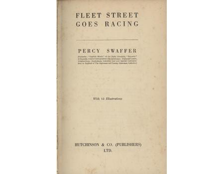 FLEET STREET GOES RACING