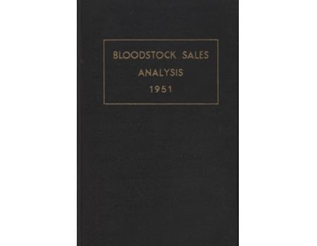 BLOODSTOCK SALES ANALYSIS 1951