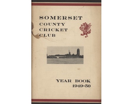 SOMERSET COUNTY CRICKET CLUB YEARBOOK 1949-50