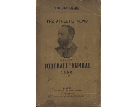 ATHLETIC NEWS FOOTBALL ANNUAL 1896