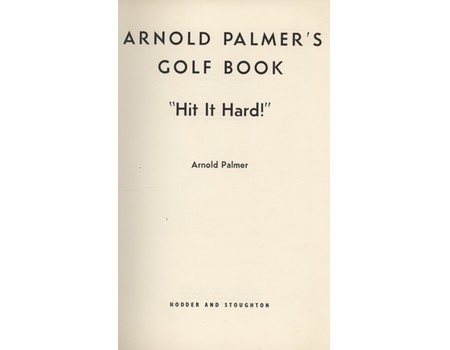 ARNOLD PALMER