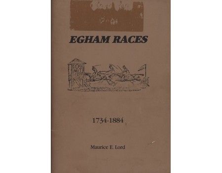 EGHAM RACES 1734-1884