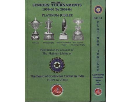 THE BOARD OF CONTROL FOR CRICKET IN INDIA - SENIORS