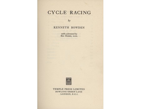 CYCLE RACING