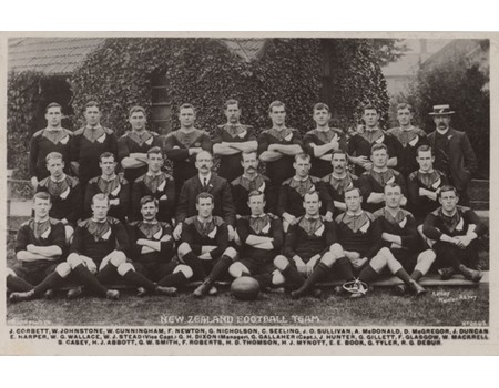 NEW ZEALAND 1905 RUGBY UNION POSTCARD