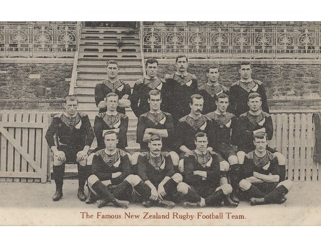 NEW ZEALAND 1905 RUGBY UNION POSTCARD