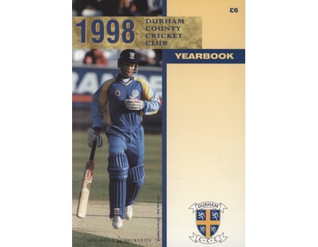 DURHAM COUNTY CRICKET CLUB YEARBOOK 1998