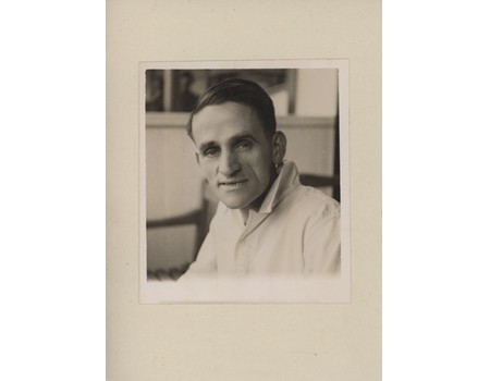 ARTHUR BOOTH (YORKSHIRE) CRICKET PHOTOGRAPH