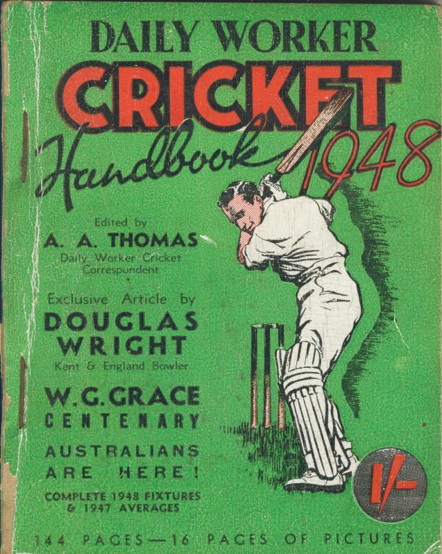 DAILY WORKER CRICKET HANDBOOK 1948 - Cricket Annuals & Periodicals: Sportspages.com
