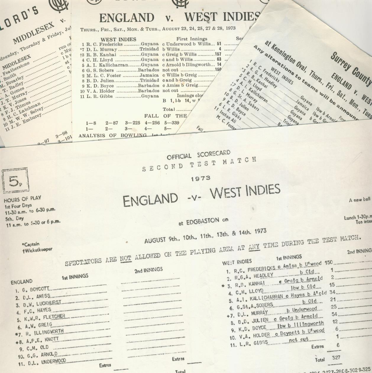 west indies scorecard