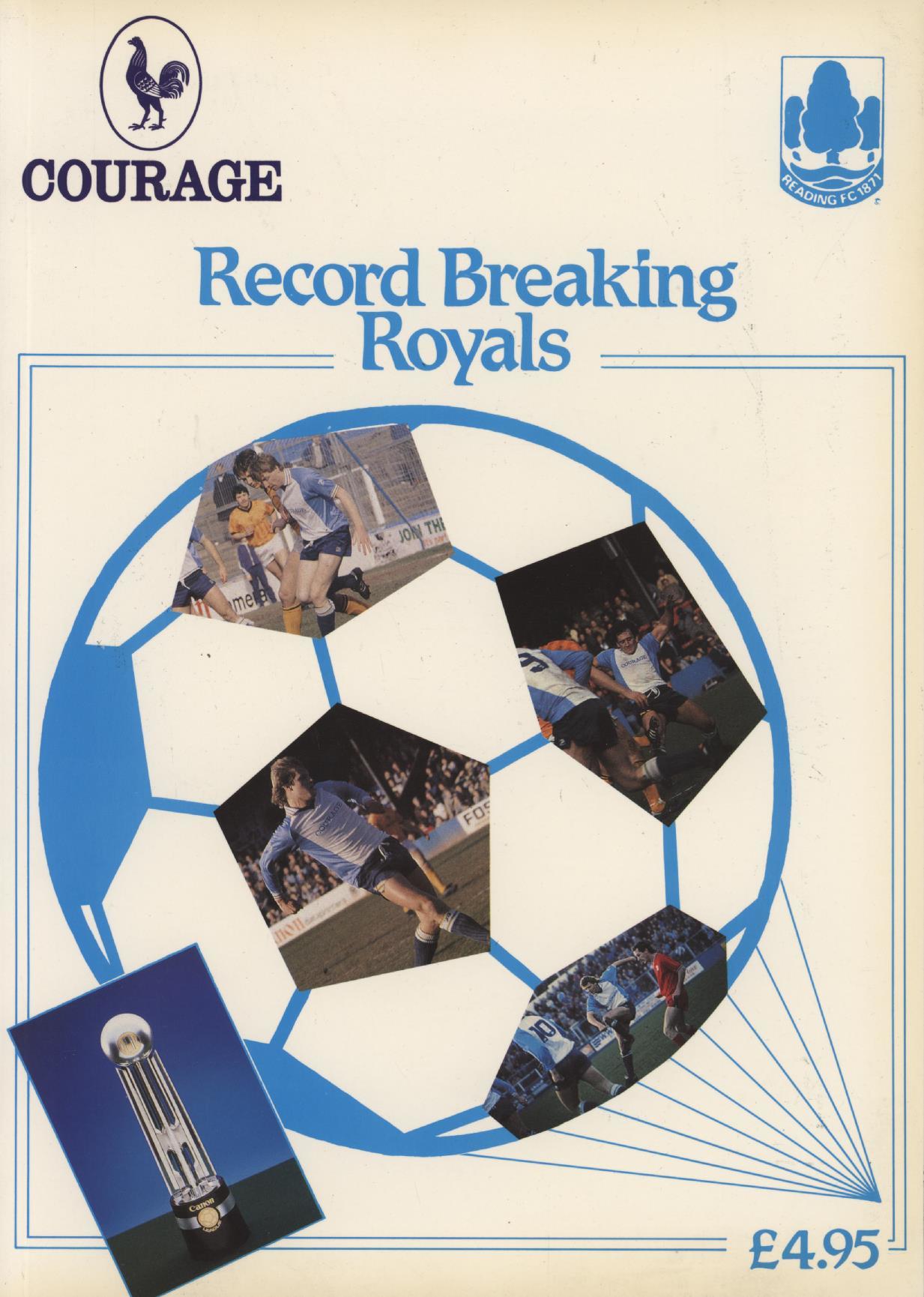 RECORD BREAKING ROYALS Books on Football Clubs