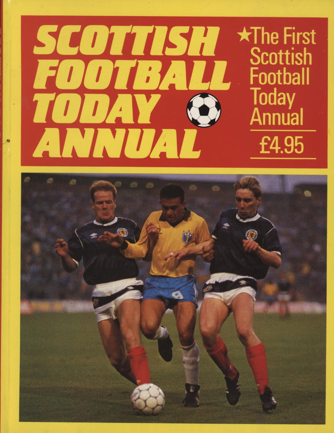 SCOTTISH FOOTBALL TODAY ANNUAL Football Annuals & Periodicals