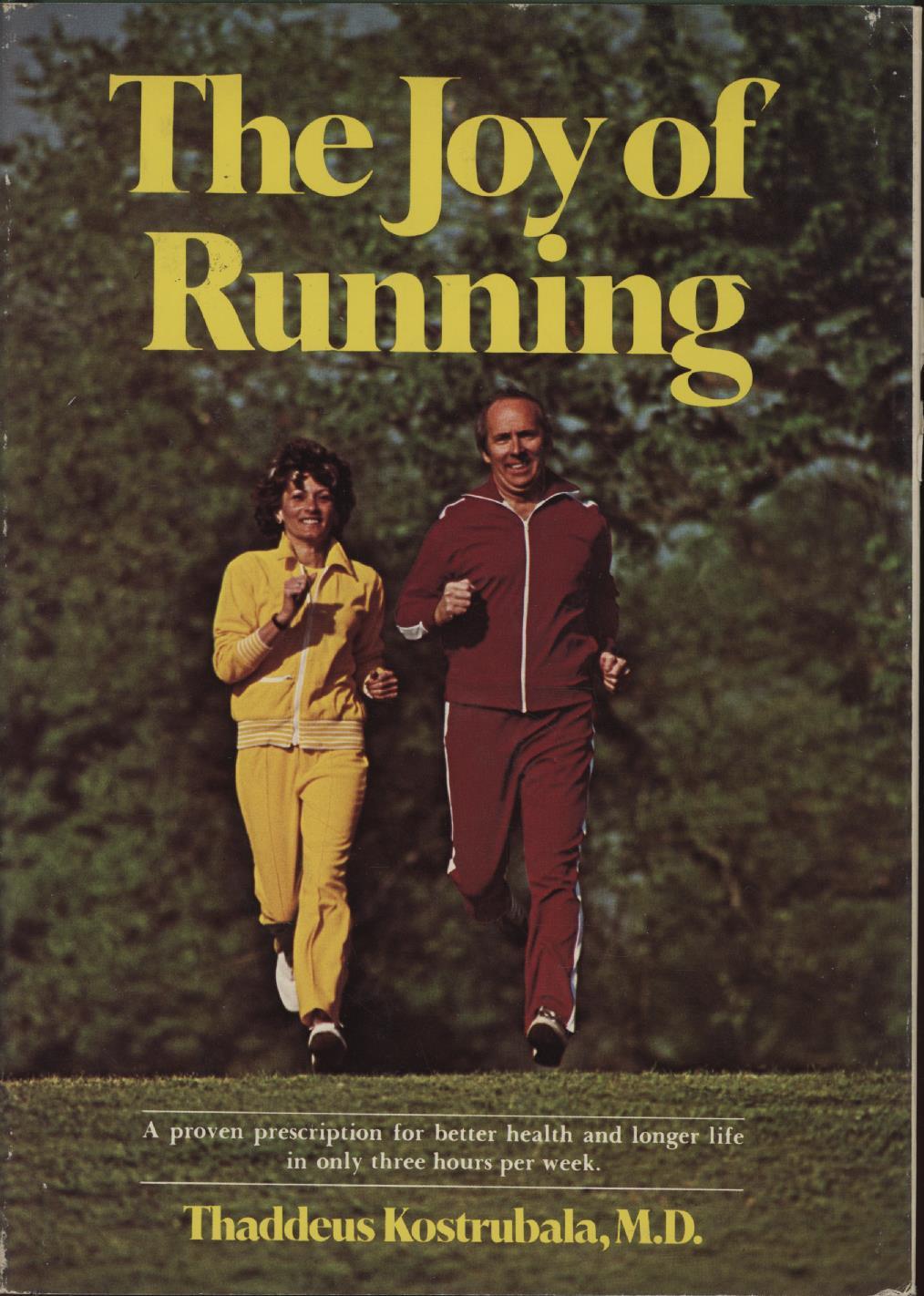 THE JOY OF RUNNING General Athletics Books